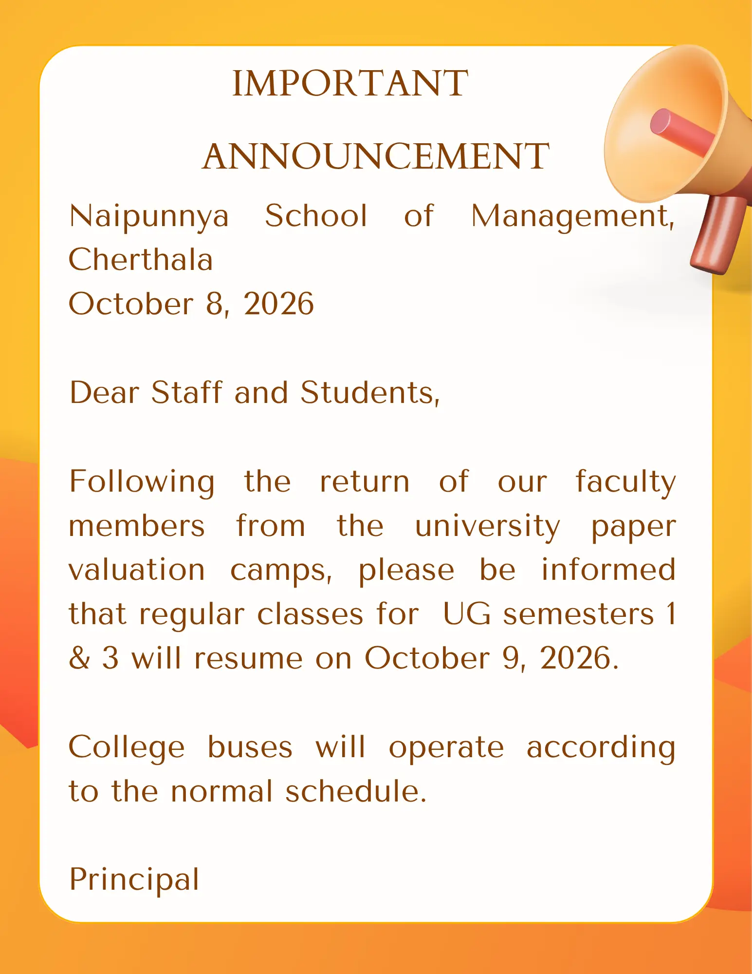 Announcement (1)